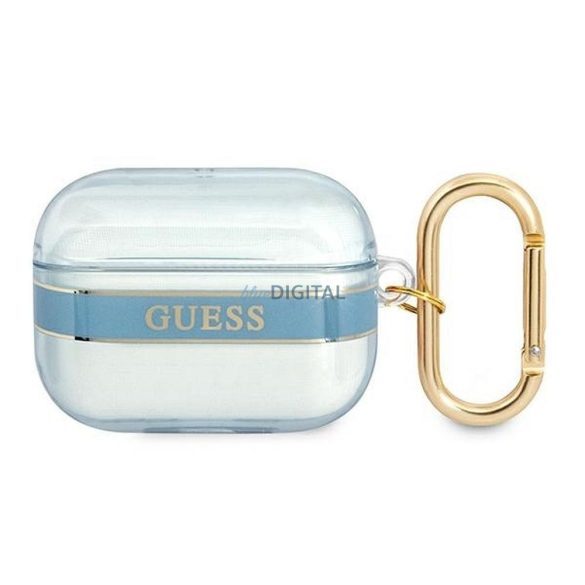 Guess GUAPHHTSB Strap Collection tok AirPods Pro - kék