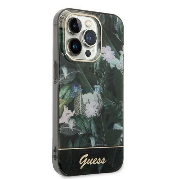 Guess GUHCP14LHGJGHA tok iPhone 14 Pro - zöld