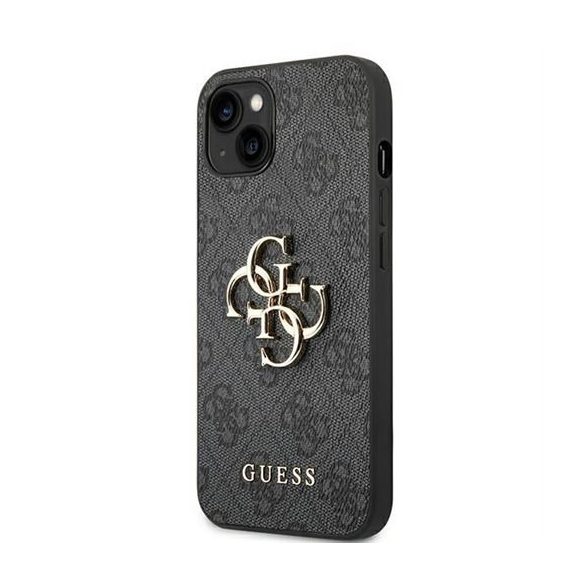 Guess GUHCP14S4GMGGR 4G Big Metal Logo tok iPhone 13 / 14 / 15 - szürke