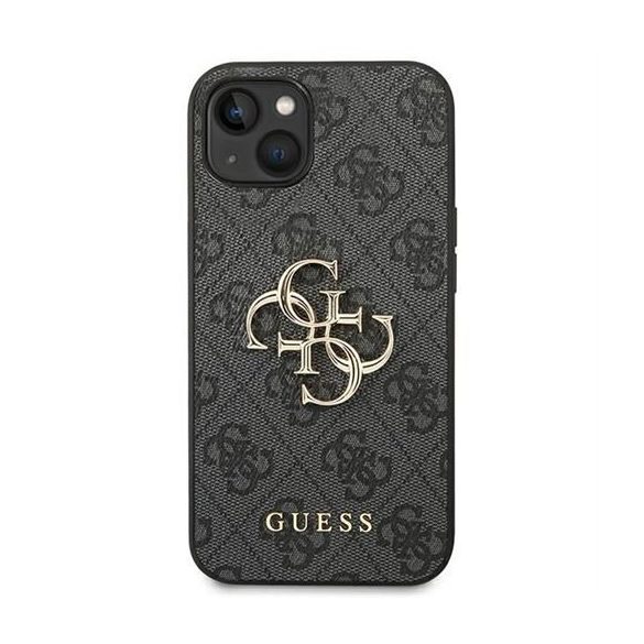 Guess GUHCP14S4GMGGR 4G Big Metal Logo tok iPhone 13 / 14 / 15 - szürke