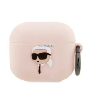 Eredeti tok KARL LAGERFELD KLAPRUNIKP Apple Airpods Pro (3D Sil NFT Karl / rózsaszín)