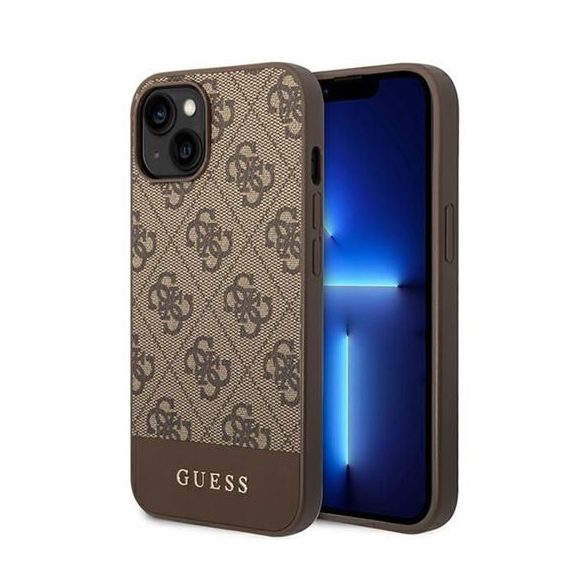 Guess GUHCP14SG4GLBR 4G Stripe Collection tok iPhone 13 / 14 / 15 - barna