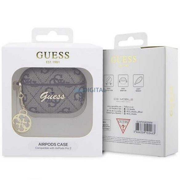 Guess GUAP2G4GSMW 4G Charm Collection tok AirPods Pro 2 - barna