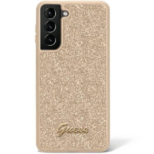 Eredeti előlap GUESS GUHCS23MHGGSHD  Samsung Galaxy S23 Plus (Fix Glitter / arany)