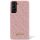 Eredeti előlap GUESS GUHCS23SHGGSHP  Samsung Galaxy S23 (Fix Glitter / rózsaszín)