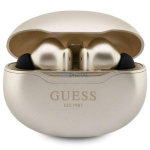 Guess GUTWST50ED Classic EST Logo TWS bluetooth vezeték nélküli fülhallgató - arany színű