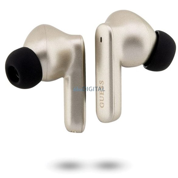 Guess GUTWST50ED Classic EST Logo TWS bluetooth vezeték nélküli fülhallgató - arany színű