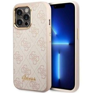 Eredeti előlap GUESS GUHCP14XHG4SGD iPhone 14 Pro Max (Fix Glitter Big 4G / arany) tok