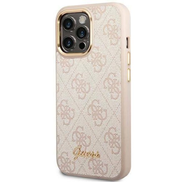 Eredeti előlap GUESS GUHCP14XHG4SGD iPhone 14 Pro Max (Fix Glitter Big 4G / arany) tok