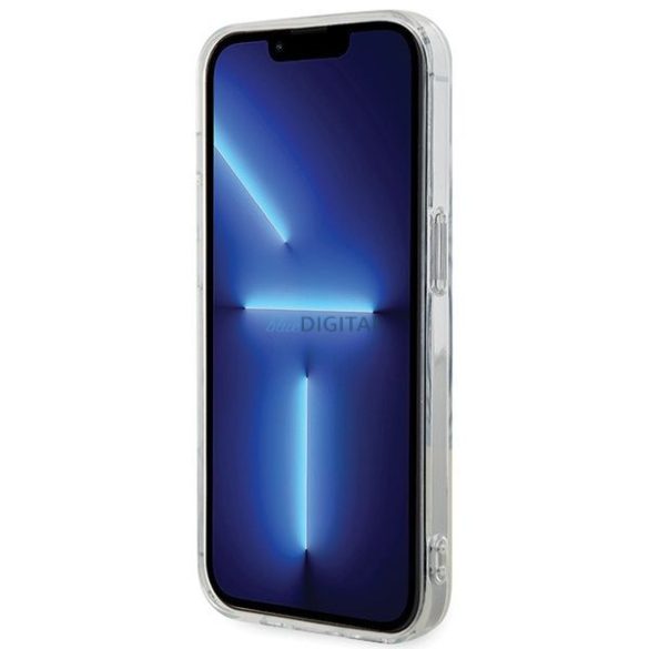 Eredeti előlap KARL LAGERFELD KLHCP15XHNCMKLT iPhone 15 PRO MAX (Monogram / átlátszó) tok