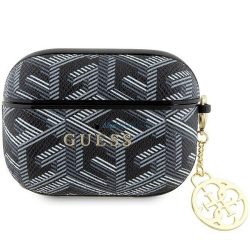 Guess GUAPPGCE4CK GCube Charm tok AirPods Pro - fekete