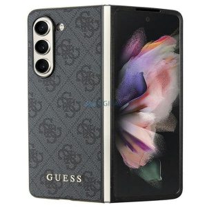 Eredeti előlap GUESS GUHCZFD5GF4GGR Samsung Fold 5 (4G Charm / szürke) tok