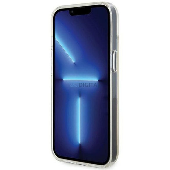 Eredeti előlap GUESS GUHCP12MHDECMI iPhone 12/12 Pro (IML Faceted Mirror / diszkó irizáló) tok