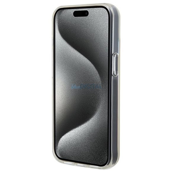 Eredeti előlap GUESS GUHCP14SHDECMI iPhone 14 (IML Faceted Mirror / diszkó irizáló) tok