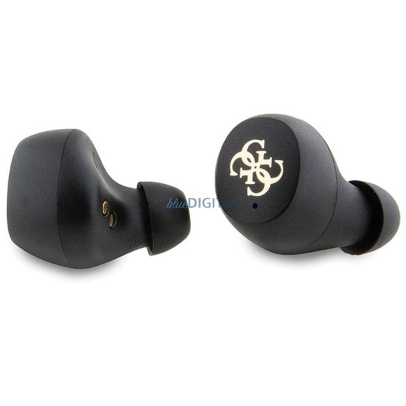 Guess GUTWSP4EGK 4G Metal TWS bluetooth vezeték nélküli fülhallgató ENC - fekete