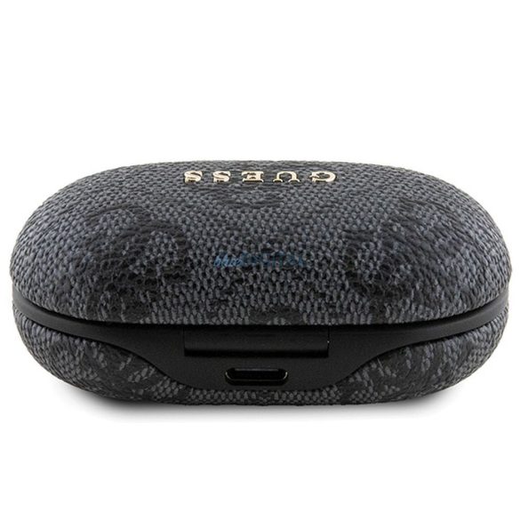 Guess GUTWSP4EGK 4G Metal TWS bluetooth vezeték nélküli fülhallgató ENC - fekete