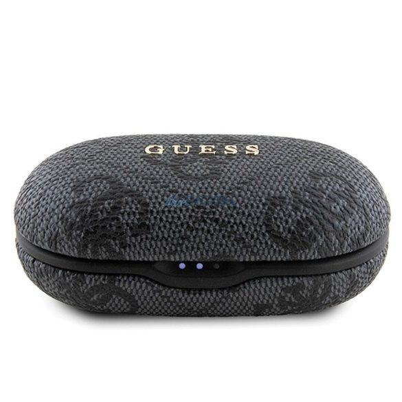 Guess GUTWSP4EGK 4G Metal TWS bluetooth vezeték nélküli fülhallgató ENC - fekete