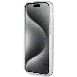   Eredeti tok GUESS GUHMP15MHGCUSTGK iPhone 15 Plus (Magsafe / IML GCUBE / fekete)