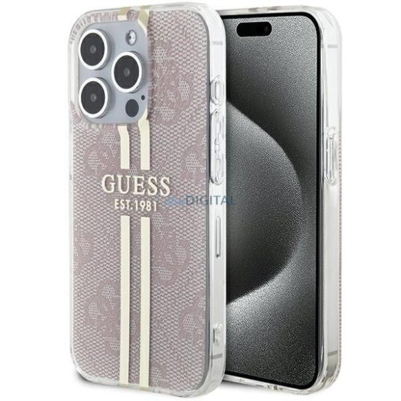 GUESS GUHCP14XH4PSEGP tok iPhone 14 Pro Max - rózsaszín