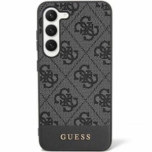 Eredeti tok GUESS GUHCS24MG4GLGR SAMSUNG S24 Plus (4G Bottom Stripe / fekete)