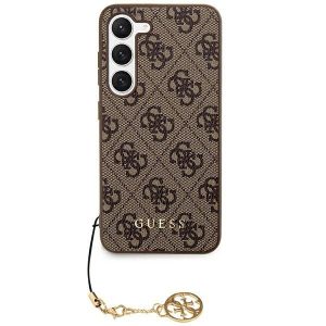 Eredeti tok GUESS GUHCS24SGF4GBR Samsung S24 (4G Charm / barna)