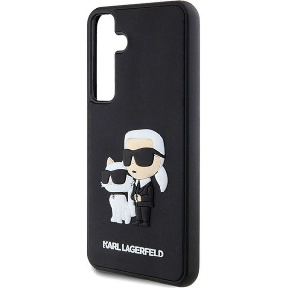 Eredeti tok KARL LAGERFELD KLHCS24S3DRKCNK SASMSUNG S24 (RUBBER KC NFT BLACK) fekete