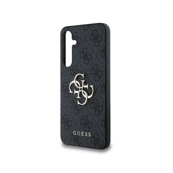 Guess GUHCSA354GMGGR PU Big 4G Metal Logo tok Samsung Galaxy A35 - fekete