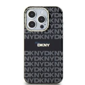 DKNY DKHMN61HRHSEK IML Mono & Stripe MagSafe-kompatibilis tok iPhone 11 / Xr - fekete