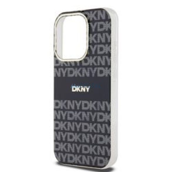 DKNY DKHMP14XHRHSEK IML Mono & Stripe MagSafe-kompatibilis tok iPhone 14 Pro Max - fekete