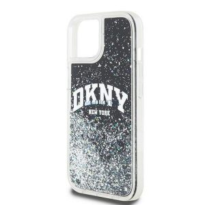 DKNY DKHCN61LBNAEK Liquid Glitters W/Arch Logo tok iPhone 11 - fekete