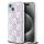 DKNY DKHCP15SLCPEPP Liquid Glitters W/Checkered Pattern tok iPhone 15 - rózsaszínű