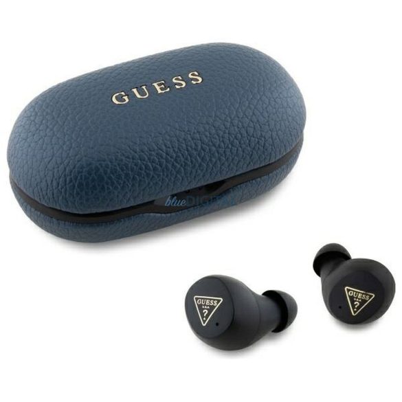 Guess GUTWSPGTSPSB Grainee Classic Logo TWS bluetooth vezeték nélküli fülhallgató ENC - kék