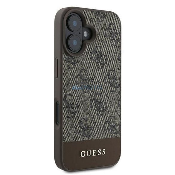 Guess GUHCP16MG4GLBR 4G Bottom Stripe tok iPhone 16 Plus - barna