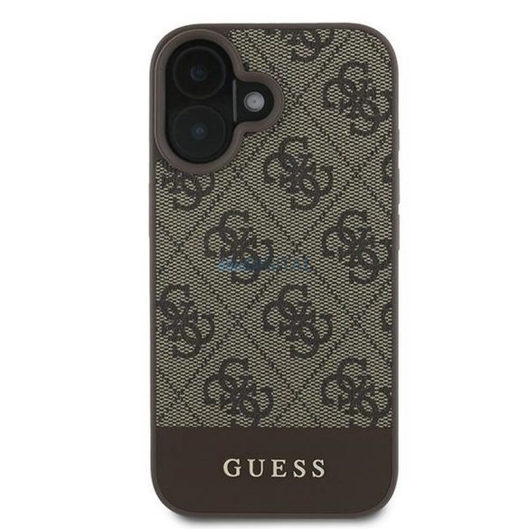 Guess GUHCP16MG4GLBR 4G Bottom Stripe tok iPhone 16 Plus - barna