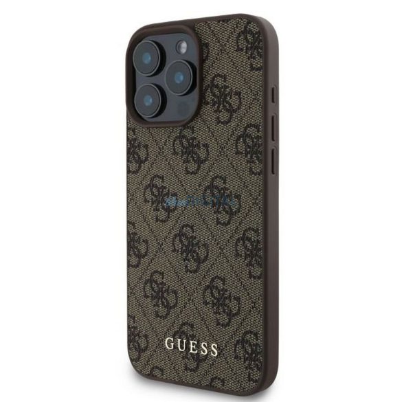 Guess GUHCP16LG4GFBR 4G Classic tok iPhone 16 Pro - barna