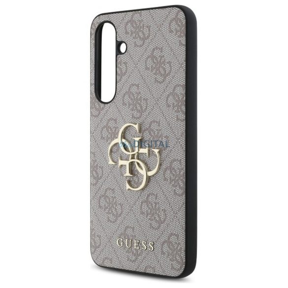 Guess GUHCS24FE4GMGBR 4G Big Metal Logo tok Samsung Galaxy S24 FE - barna