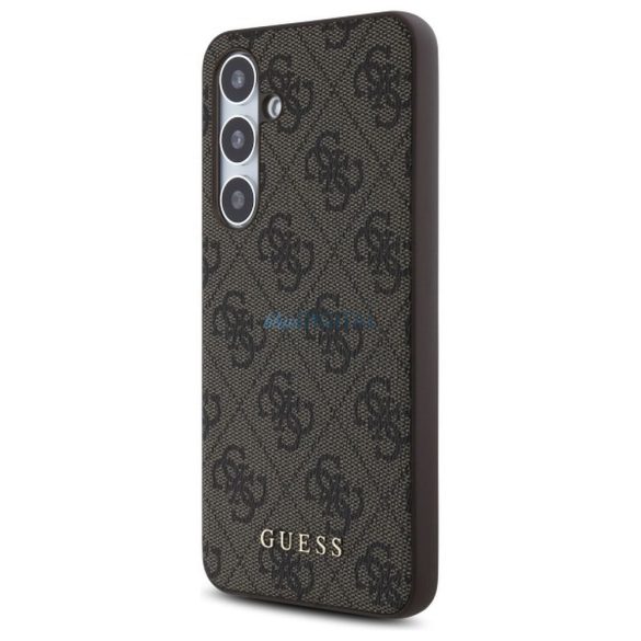 Guess GUHCS24FEG4GFBR 4G Metal Logo tok Samsung Galaxy S24 FE - barna