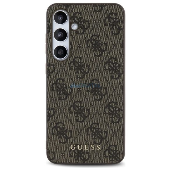 Guess GUHCS24FEG4GFBR 4G Metal Logo tok Samsung Galaxy S24 FE - barna