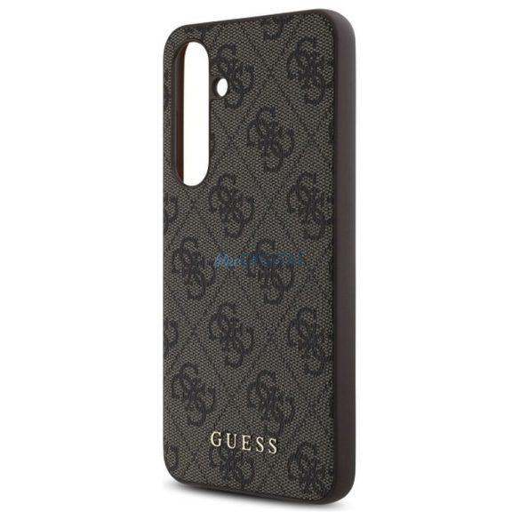 Guess GUHCS24FEG4GFBR 4G Metal Logo tok Samsung Galaxy S24 FE - barna