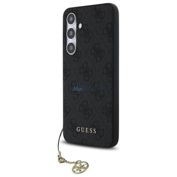 Guess GUHCS24FEGF4GGR 4G Charm tok Samsung Galaxy S24 FE - szürke