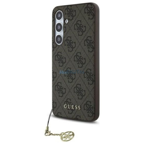 Guess GUHCS24FEGF4GBR 4G Charm tok Samsung Galaxy S24 FE - barna