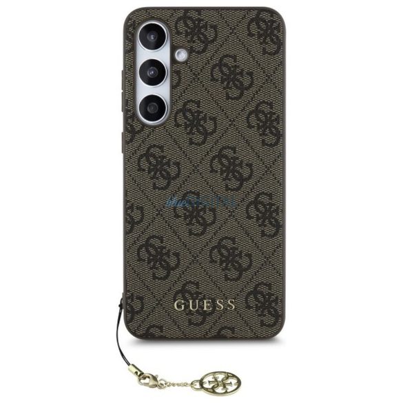 Guess GUHCS24FEGF4GBR 4G Charm tok Samsung Galaxy S24 FE - barna