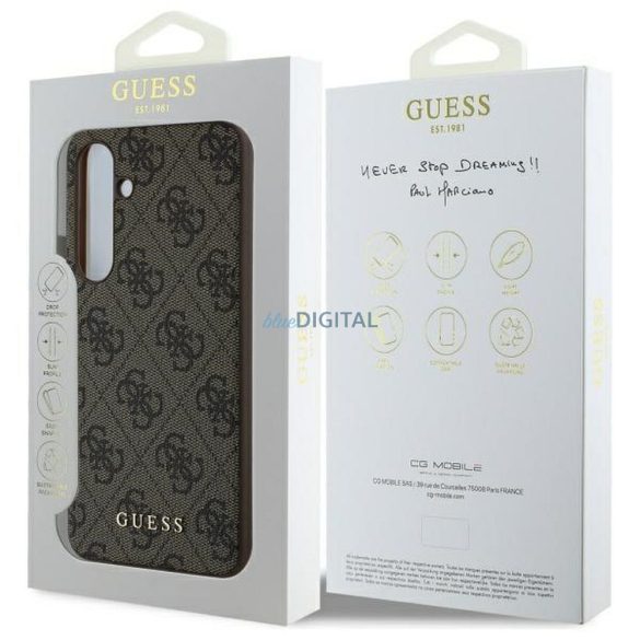 Guess GUHCS24FEGF4GBR 4G Charm tok Samsung Galaxy S24 FE - barna