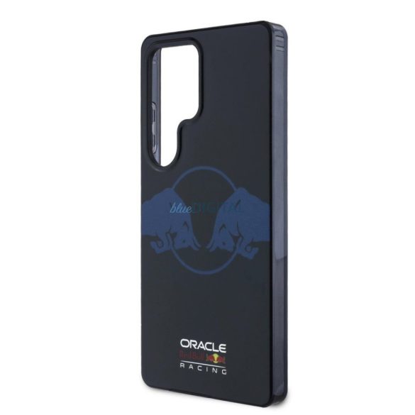 Red Bull RBHMS25L24HIDBV Magnetic IML Transparent PC Two Bulls MagSafe-kompatibilis tok Samsung Galaxy S25 Ultra - tengerészkék