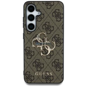 Guess GUHCS25L4GMGBR 4G PU Big Logo tok Samsung Galaxy S25 Ultra - barna