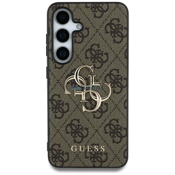 Guess GUHCS25L4GMGBR 4G PU Big Logo tok Samsung Galaxy S25 Ultra - barna