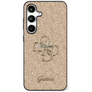 Guess GUHCS25LHG4SGD Fixed Glitter Big 4G tok Samsung Galaxy S25 Ultra - arany színű