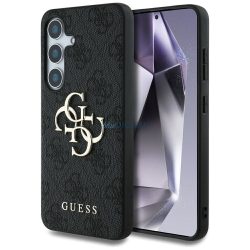   Guess GUHCS25M4GMGGR 4G PU Big Logo tok Samsung Galaxy S25 Plus - fekete