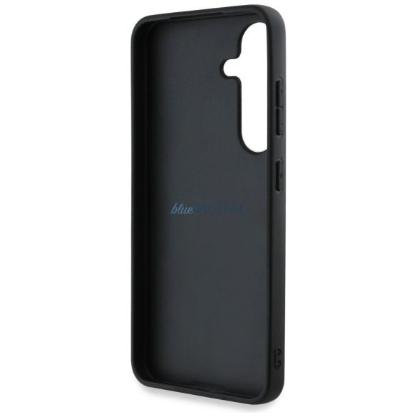 Guess GUHCS25M4GMGPI 4G PU Big Logo tok Samsung Galaxy S25 Plus - rózsaszín