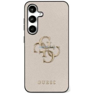Guess GUHCS25SPGT4MBE PU Grained Big 4G and Classic Logo tok Samsung Galaxy S25 - bézs